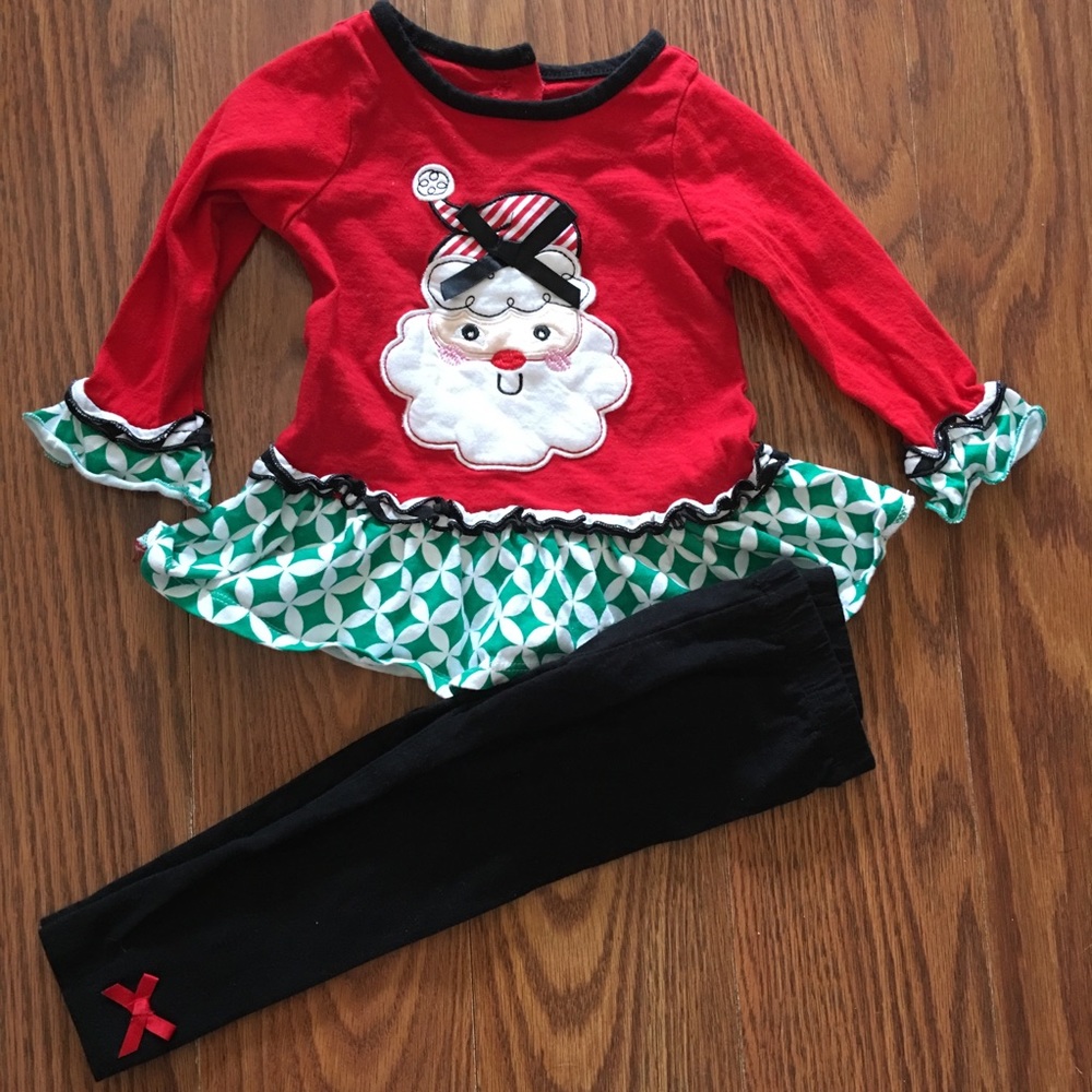 18 month toddler girl Christmas outfit